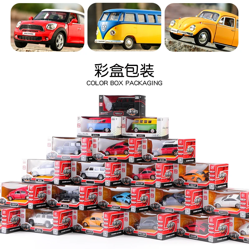 

New Toys for Kids 1/36 Diecast Scale Model Alloy Car Model Toys Metal Car Challenger Pull Back Metal Toddler Boy Toys