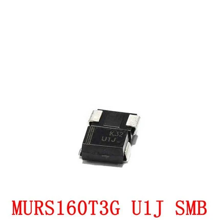 

10pcs/lot MURS160T3G MURS160 U1J SMB