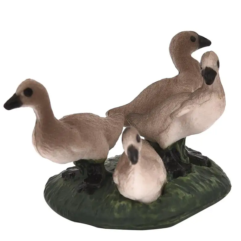 7 стиль муляж курицы утка гусь фигурки модель животного на ферме домашний декор