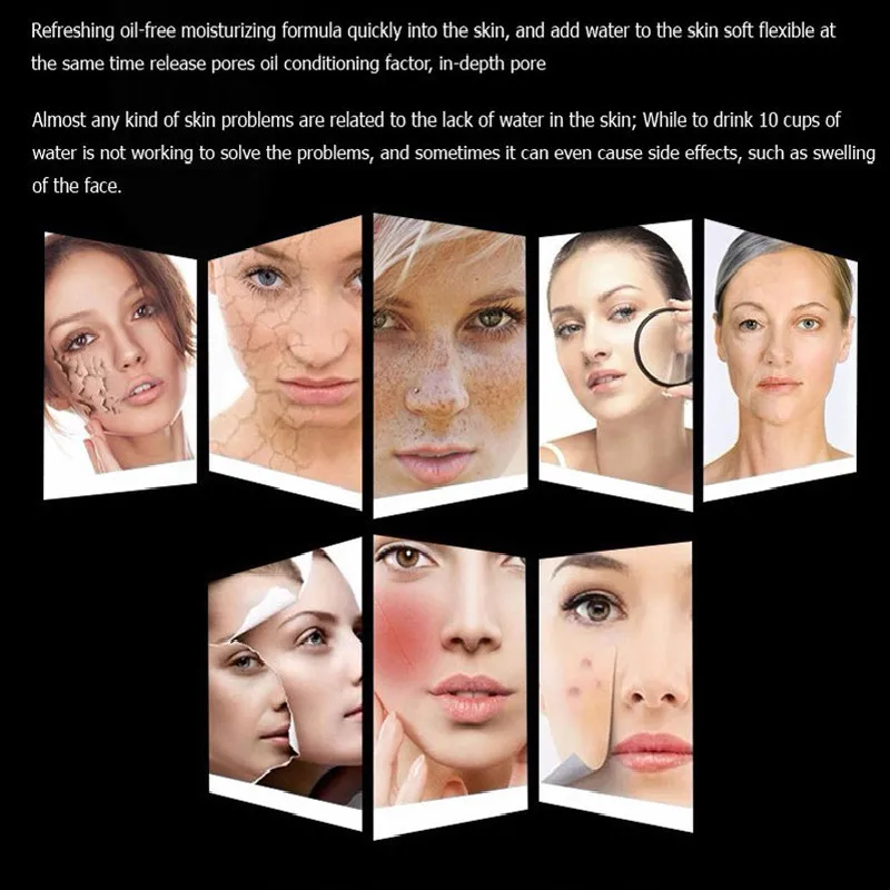 

Hyaluronic Acid Liquid Bottle Nourishing and Moisturizing Pore Constriction Serum