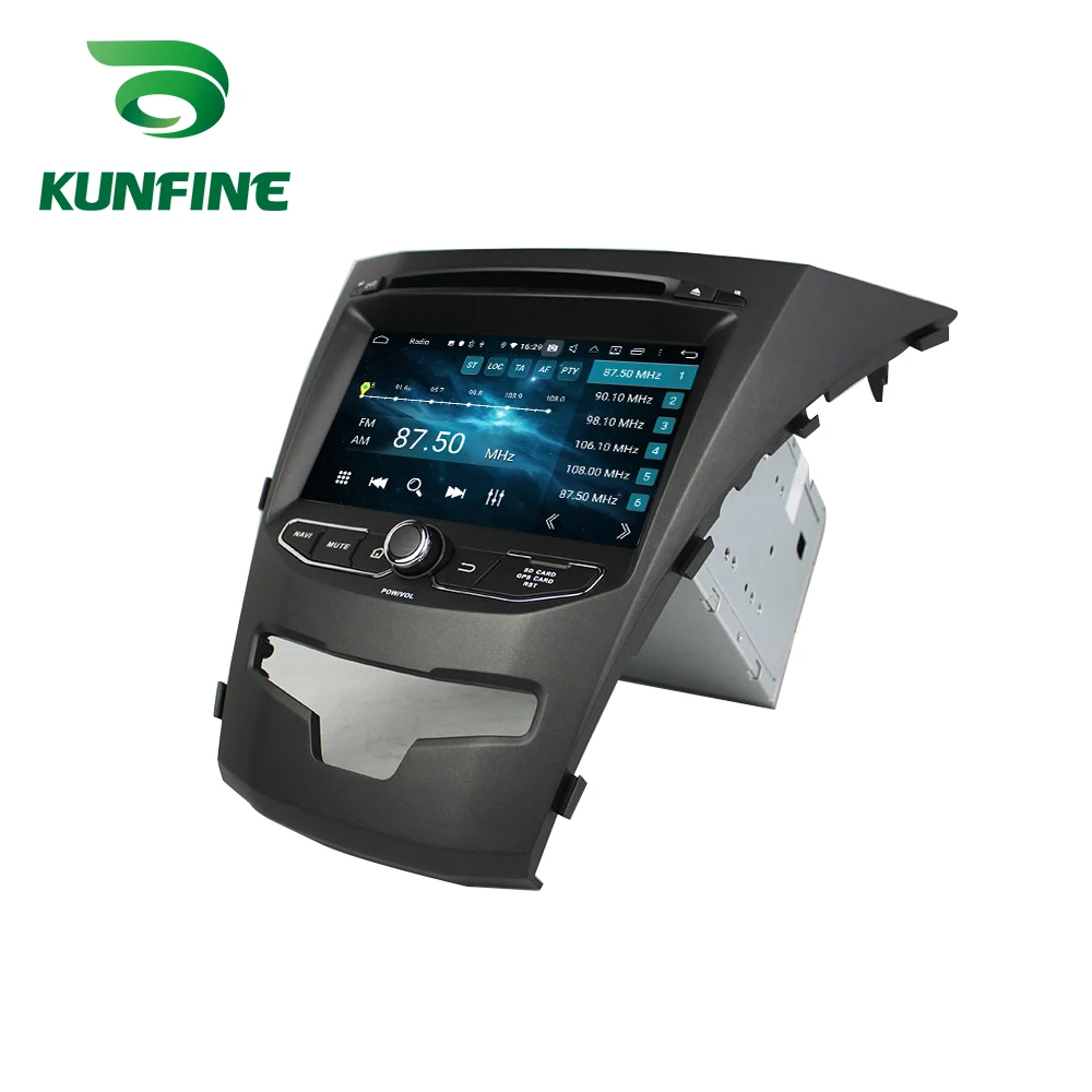Мультимедийный плеер SsangYong Korando Android 9 0 8 ядер 4 Гб ОЗУ 64 ПЗУ DVD GPS автомагнитола