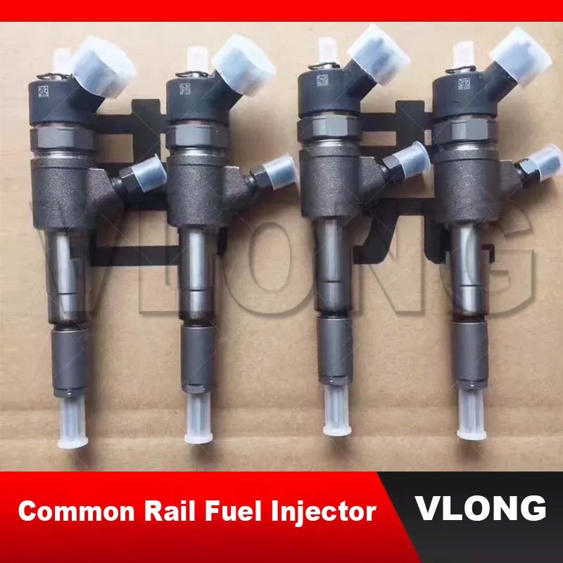 

4PCS Genine New Common Rail Inyector E049332000113 FOTON 4JB1 Diesel Engine Fuel Injector 0445110690 0446110691