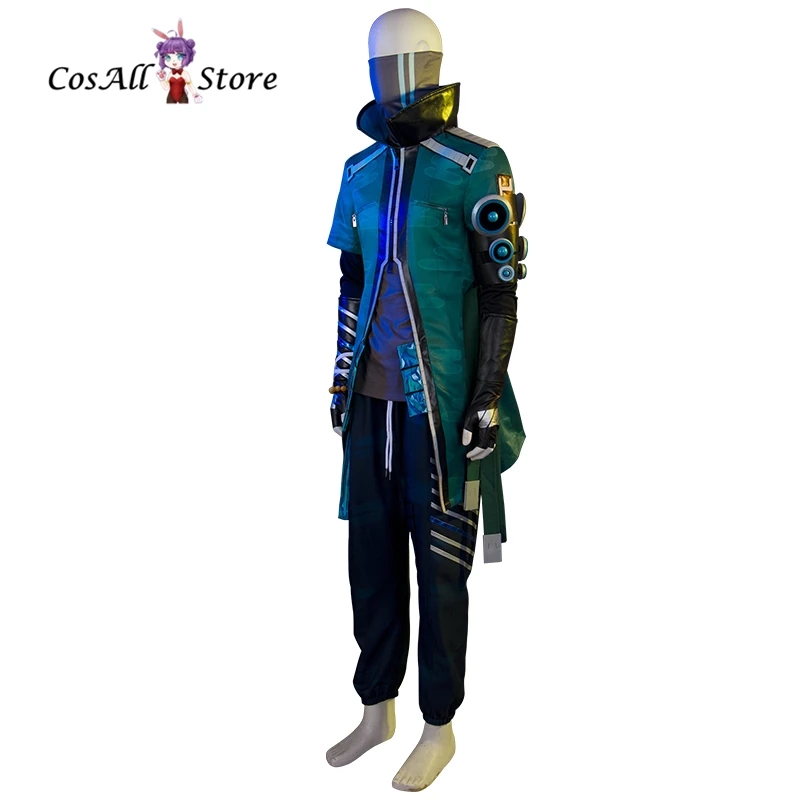 Костюм для косплея Yasuo LOL из реальных повреждений жакет рубашка штаны костюм