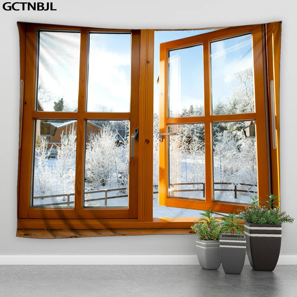 Мечтательный зимний фон для фотосъемки с изображением снега сосновых деревьев