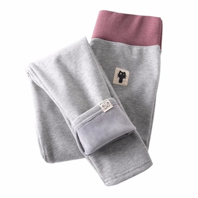 Grey 1 Xs-xl Модные женские эластичные леггинсы с высокой талией, утепленные бархатные брюки большого размера, сексуальные леггинсы, повседневные штаны для женщин - Цвет: Grey 1