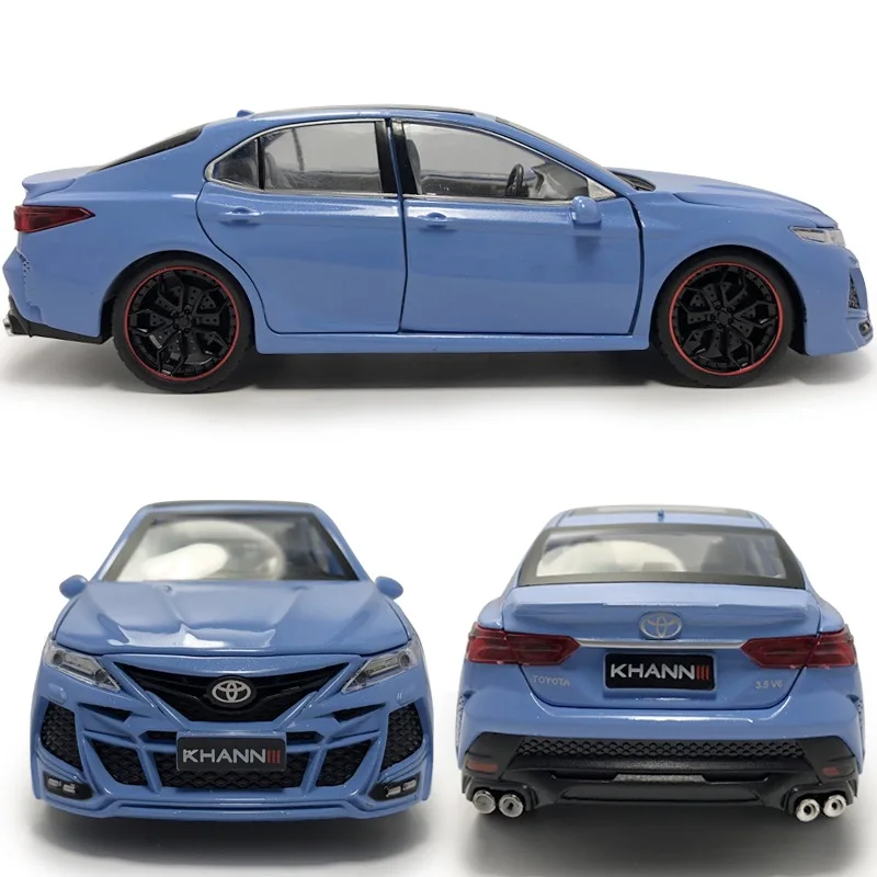 HOMMAT 1:24 Scale Toyota Camry KHANNIII Car Model Alloy Metal Toy Diecast Vehicles Collectible Gift For Boy | Игрушки и хобби