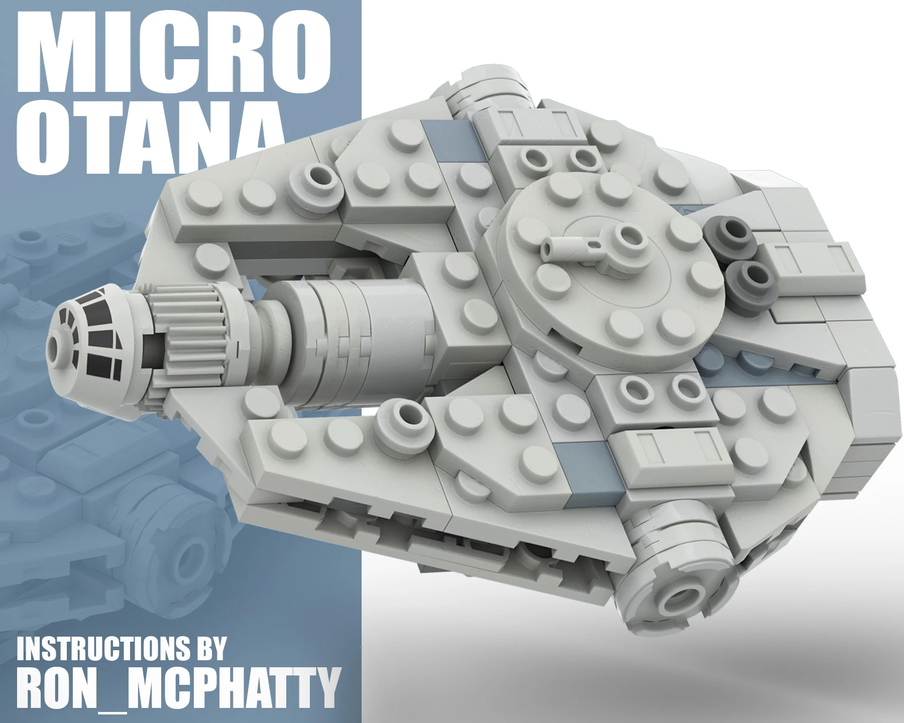 199Pcs MOC-51638 Micro Otana Space Wars научная фантастика семейный блок в комплекте