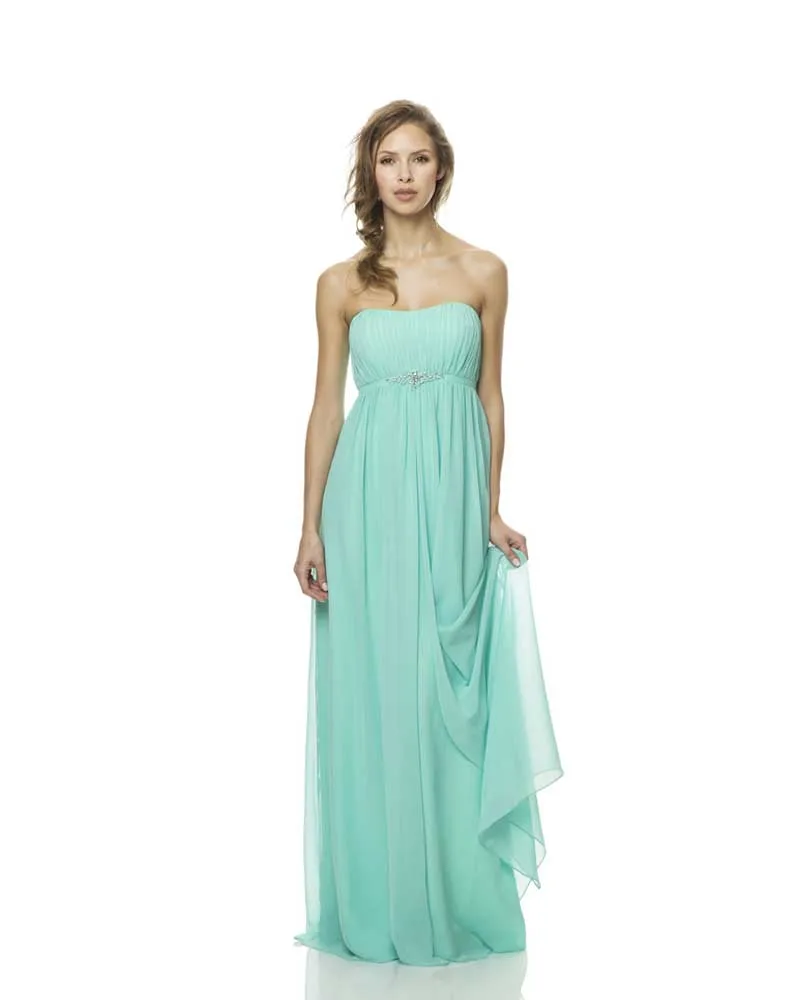 

Vestido De Dama De Honra Sexy Chiffon Long Turquoise Blue Bridesmaid Dresses 2014 Maid Of Honor Dress Vestido Para Madrinha