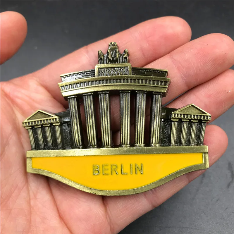 Магнит на холодильник сувенир страна декора США Золотой мост ворот Берлин