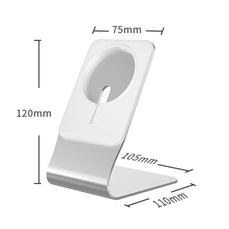 

ZL QI Fast Wireless Charger For Magsafe Wireless Charger Bracket For IPhone 12 Pro Max For Apple Charger Holder Magnetic Stand