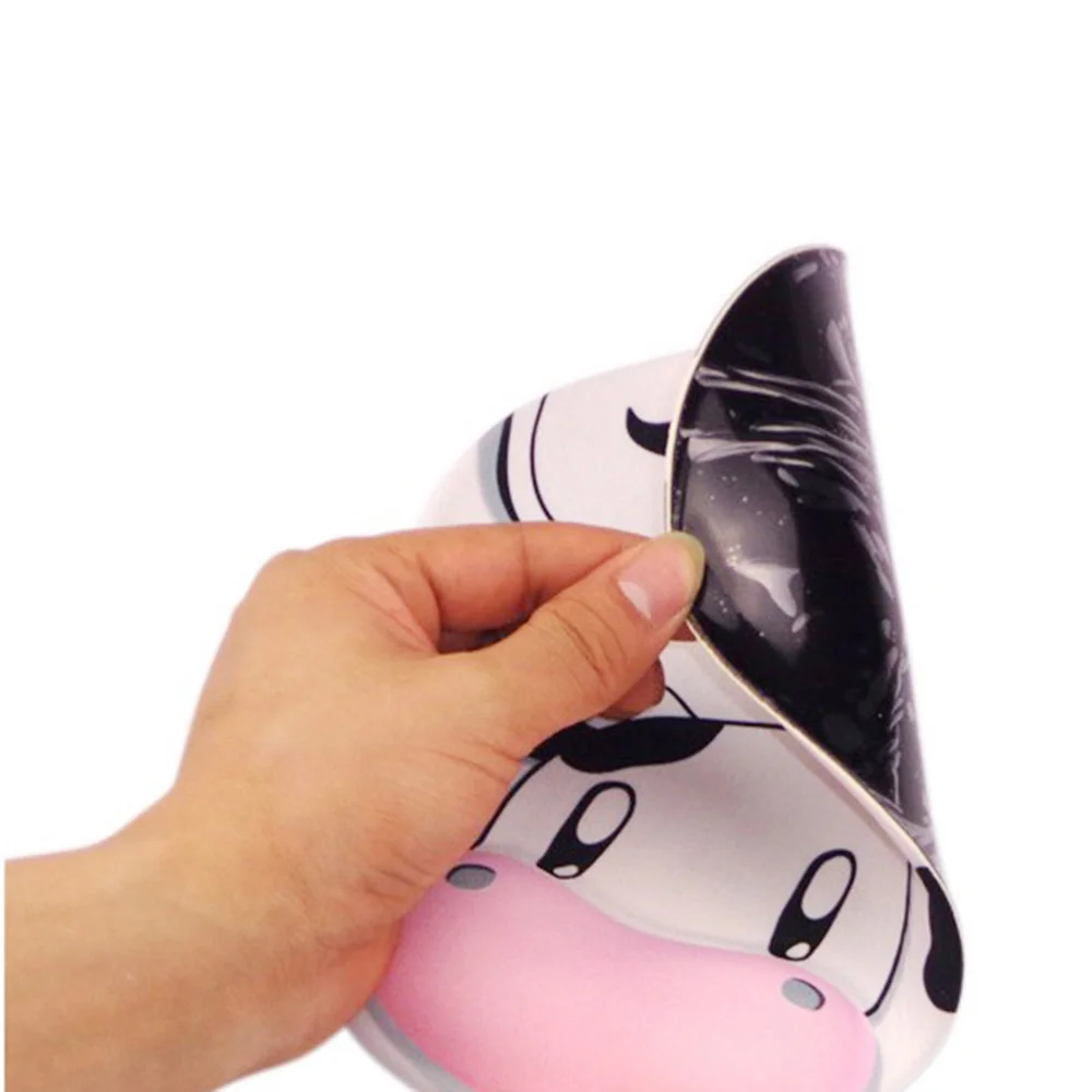 

Cow Shaped Pad Creative Silicone Wrist Guard Pad for Home Office Store