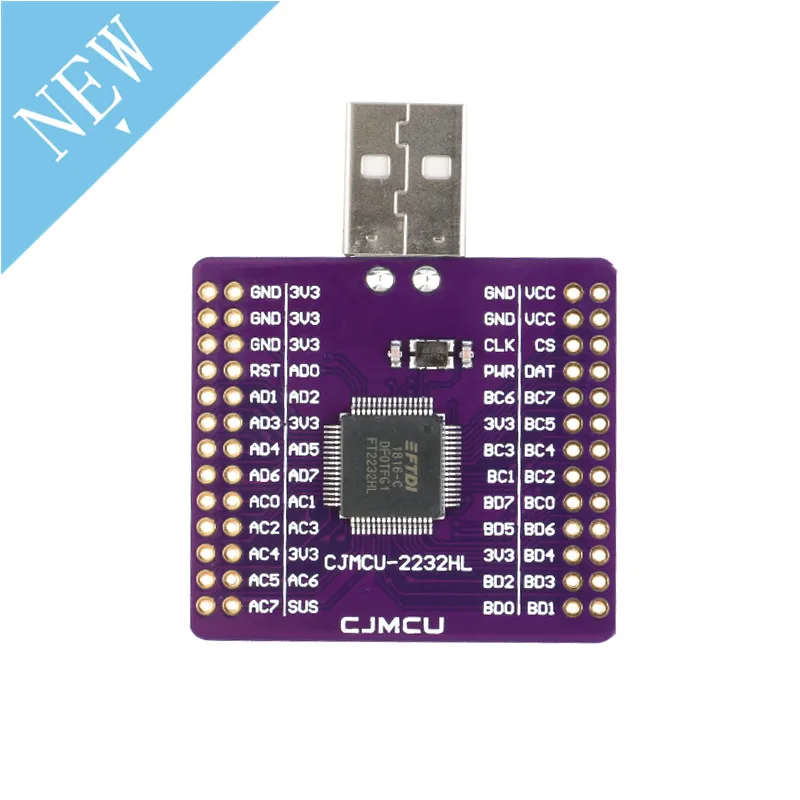 FT2232HL USB Turn UART FIFO SPI I2C JTAG RS232 CJMCU-2232 CJMCU-2232HL to Dual Channel External Memory | Электроника