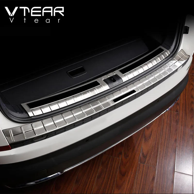 Vtear для Шкода Кадиак Skoda Kodiaq Аксессуары кузова крышка заднего бампера Защита