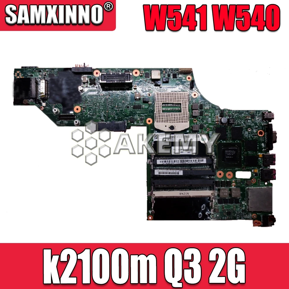 k2100m Q3 2G W8P HM87 00HW114 For Lenovo ThinkPad W541 W540 motherboard LKM 1 WS MB 12291 2 100% Test OK free shipping|gt 650m|card cardasus m70vm |