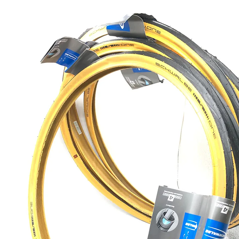 Шина SCHWALBE ONE 20 дюймов 451/406 × 1 1/8 с желтым краем BXM маленькие колесные велосипедные