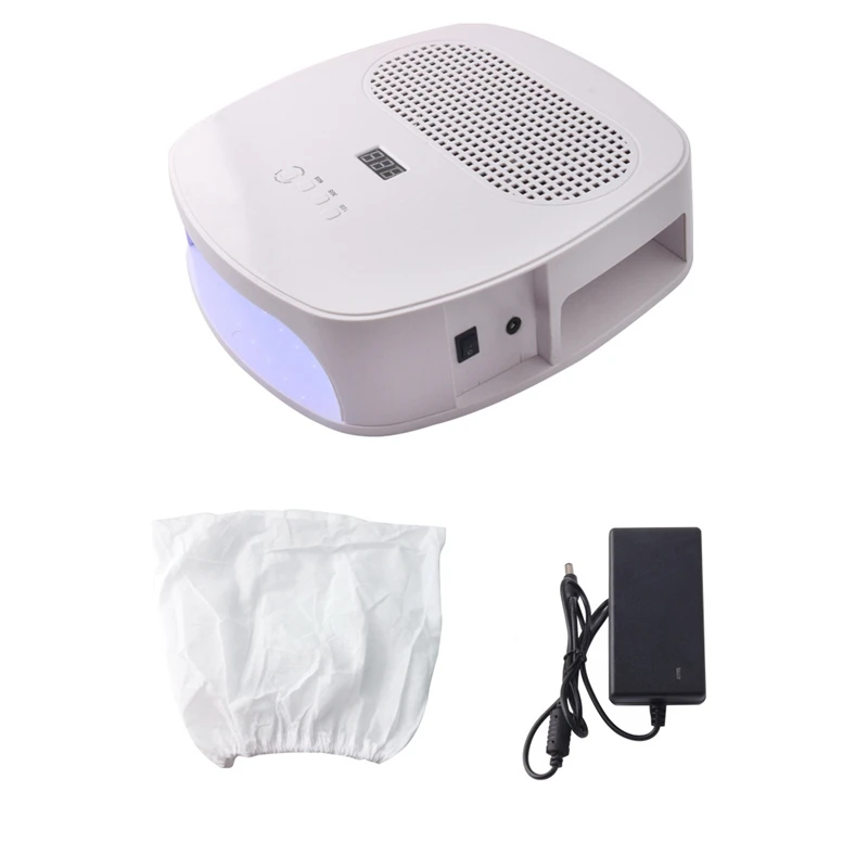 

Мощный коллектор для всасывания пыли с ногтей с 2 вентиляторами пылесос маникюрные инструменты с 2 мешками для сбора пыли оборудование для м...