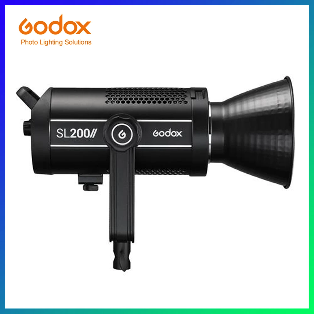 Светодиодная лампа для видеосъемки Godox SL150II SL200II SL 150W II Bowens дневной свет