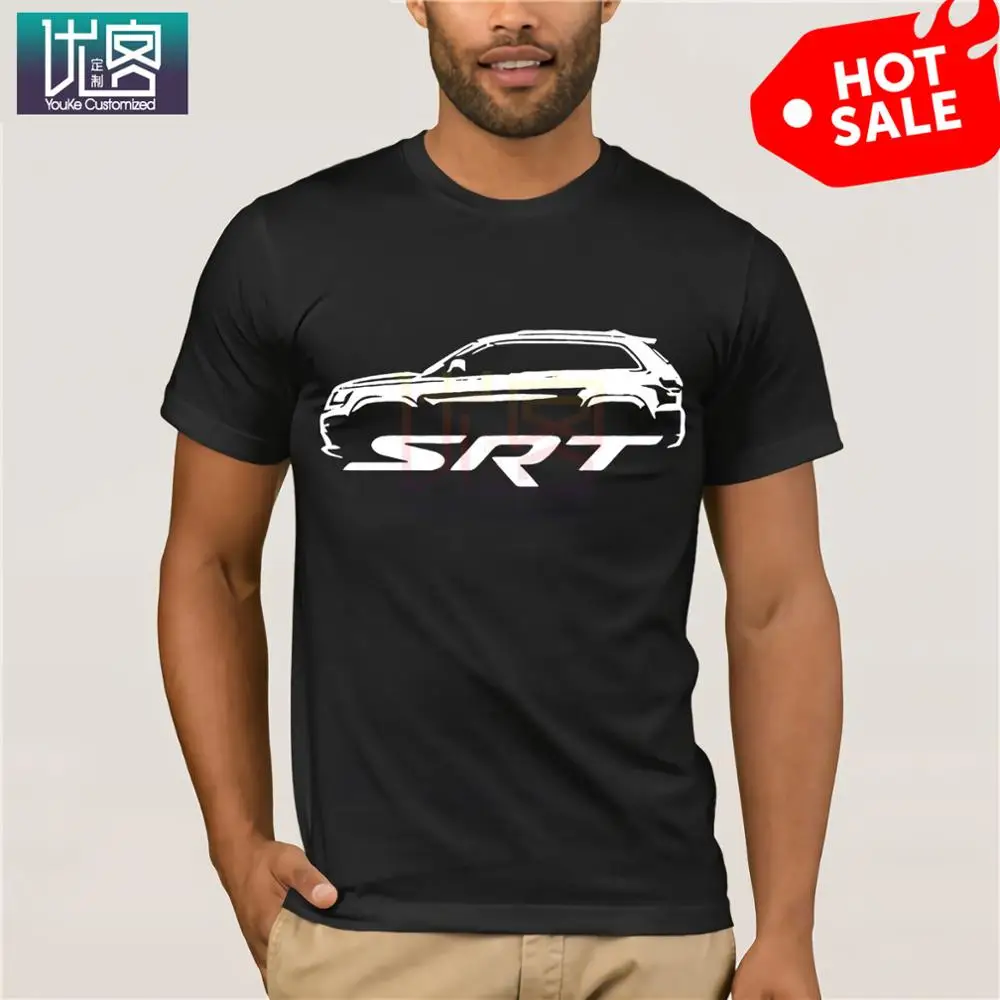 2011-16 Jeep Grand Cherokee SRT SRT8 контурный дизайн футболка Новая бесплатная доставка