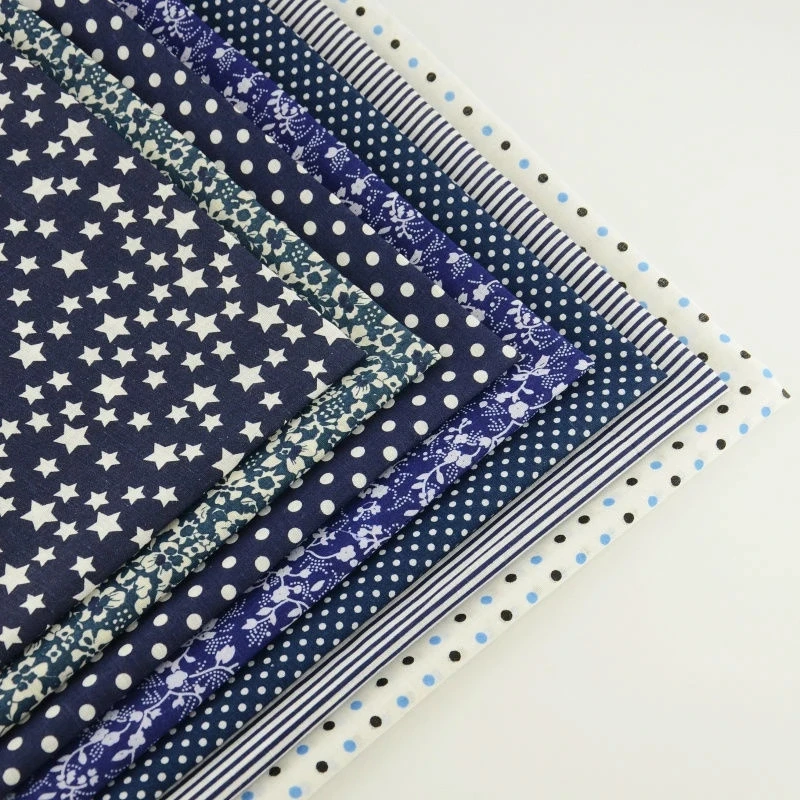 Хлопчатобумажная ткань Booksew Mix 7 шт./лот однотонная полная четверть комплект для