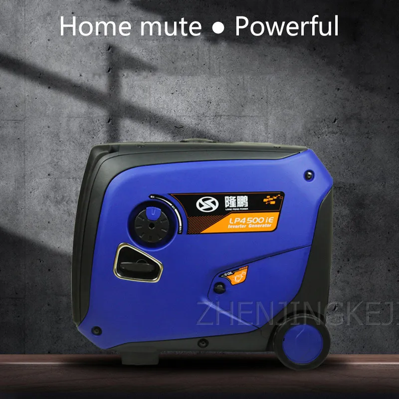 

Portable Gasoline Generator Mute 4000W High Power Frequency Conversion outdoor Charging Remote Power Tools Oil Capacity 0.6L