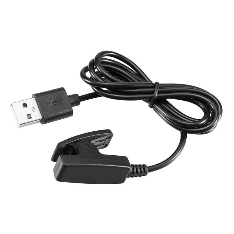 Смарт часы зарядный зажим USB кабель портативное зарядное устройство Дата для Garmin