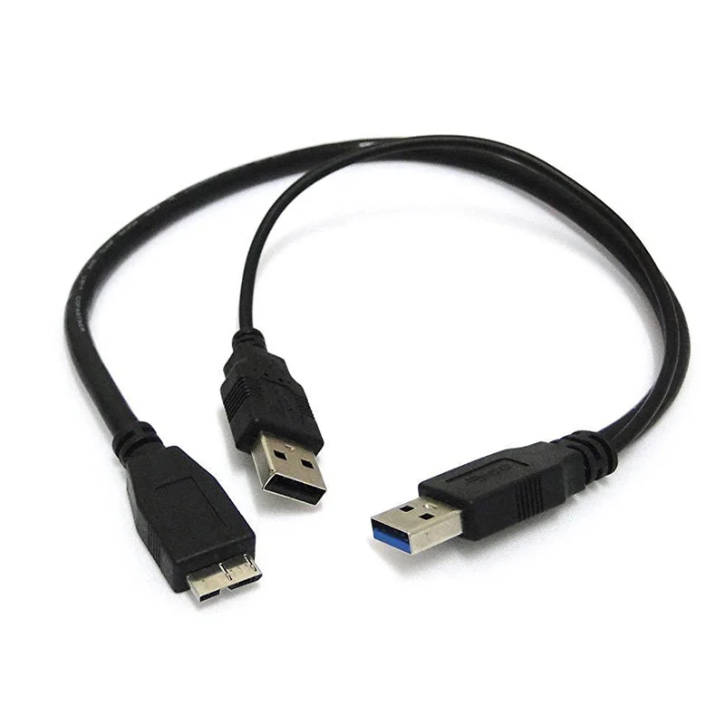 Кабель-удлинитель для внешних жестких дисков с двумя разъемами USB 3 0 | Компьютеры