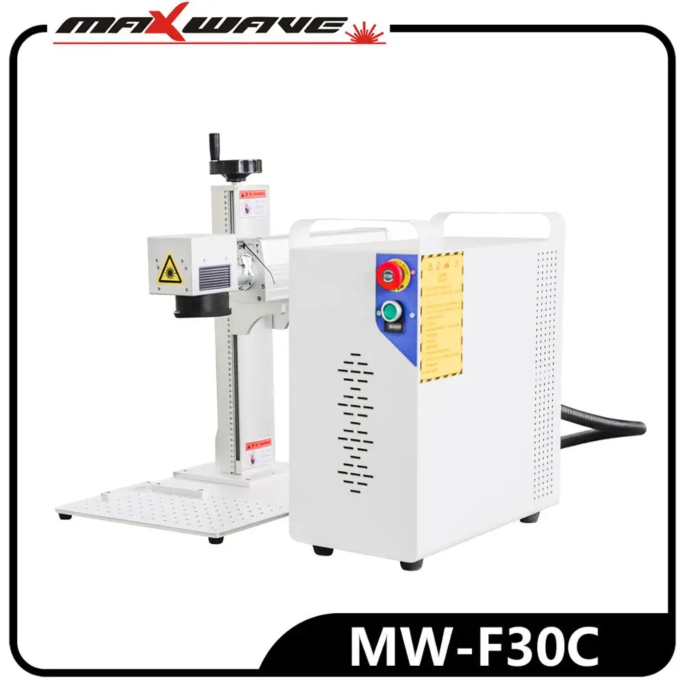 Raycos Maxwave 20 Вт 30 50 волоконно-лазерная маркировочная машина для продажи волоконный