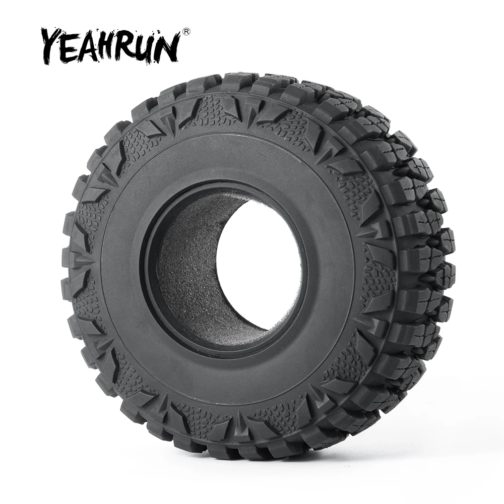 

Внедорожные резиновые шины YEAHRUN 112 мм * 45 мм с пеной для Axial Wraith 90018 1/10 RC Rock Crawler Car 1.9 дюймов колёсные диски детали
