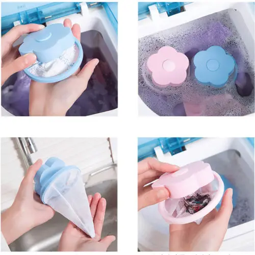 

Washing machine filter bag unhairing gripper 1 washing machine ball reusable unhairing washing ball portable household tool