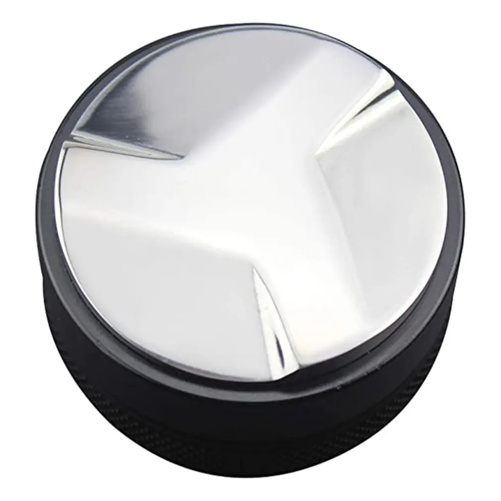 Черный Trefoil 58 мм Макарон кофе порошок пресс уплотнитель молоток разливочное