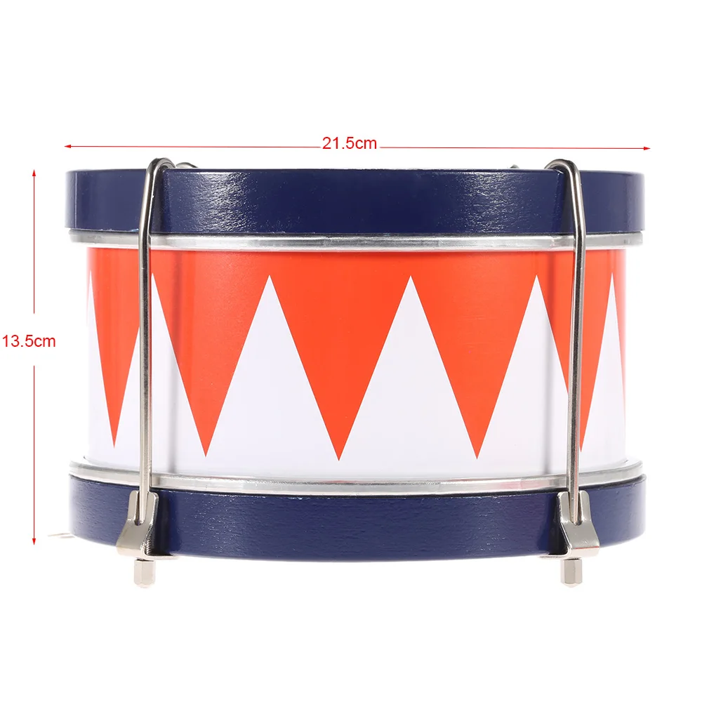 

Colorful Children Kids Toddler Drum Musical Toy Percussion Instrument with Drum Sticks Strap