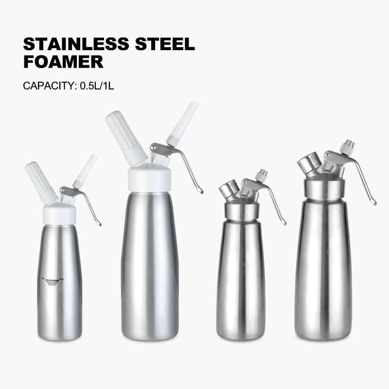 Аппарат для взбивания взбитого крема из алюминия 500/1000 мл |