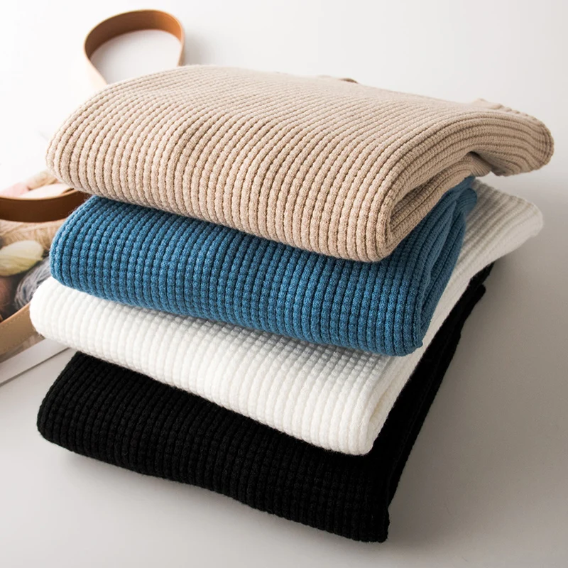 

Women's Long Sleeve Knitted Sweater Women Pullover Female Autumn Winter Warm Jumper Pull Femme Casual Tops With Corn Kernels