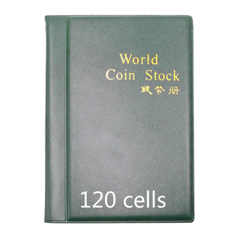 Альбом для монет коллекция юбилейных 120 листов|Фотоальбомы| |