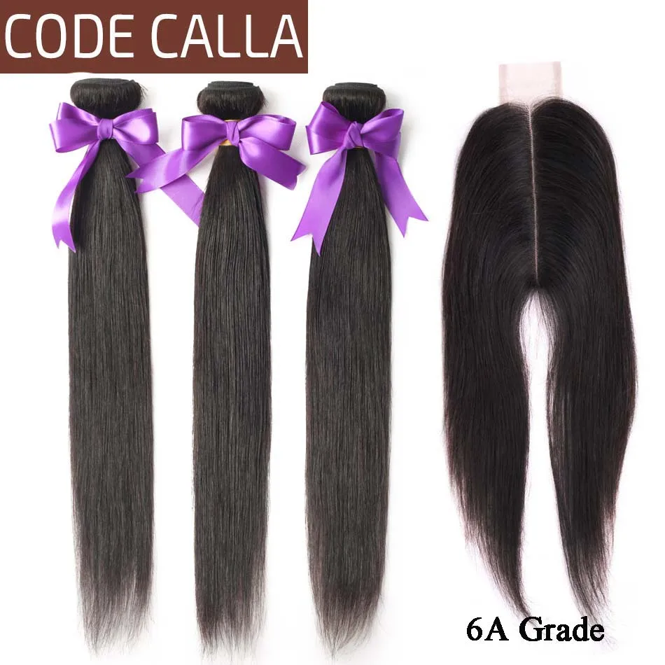 Код Calla Bouncy кудрявые индийские волосы Remy салон волосы на Трессах для наращивания человеческие волосы пучки с 2X6 Ким К Кружева Закрытие для женщин