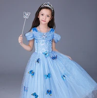 girls dress christmas cartoon cosplay costume dresses girl princess dress for birthday party children kids clothing