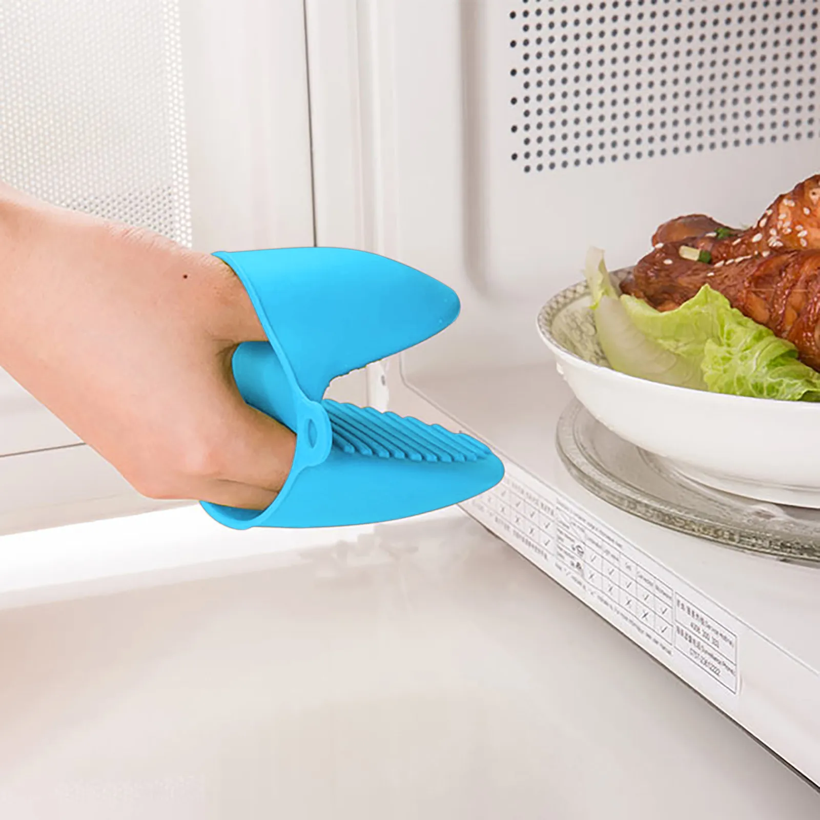 Маленькие кухонные варежки резиновые захват для готовки и выпечки воздушные