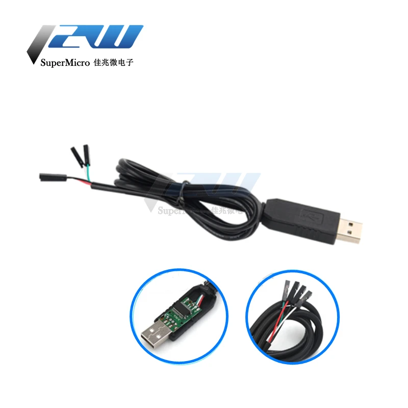 4-контактный конвертер RS232 PL2303 PL2303HX с USB на кабель UART TTL модуль 4 p 1 шт. | Обустройство
