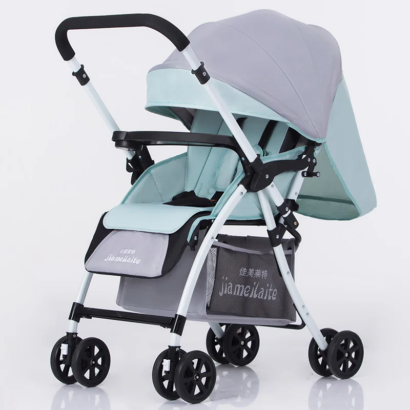 Детская коляска складная с четырьмя колесами | Мать и ребенок