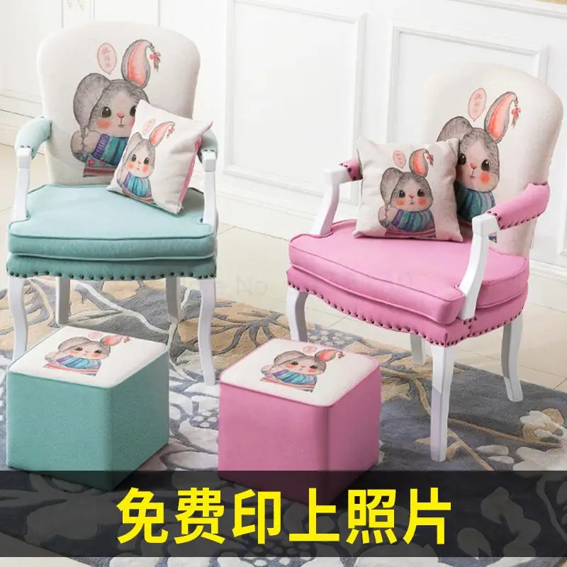 Стул для учебы Американский домашний обеденный стул из массива дерева отдыха