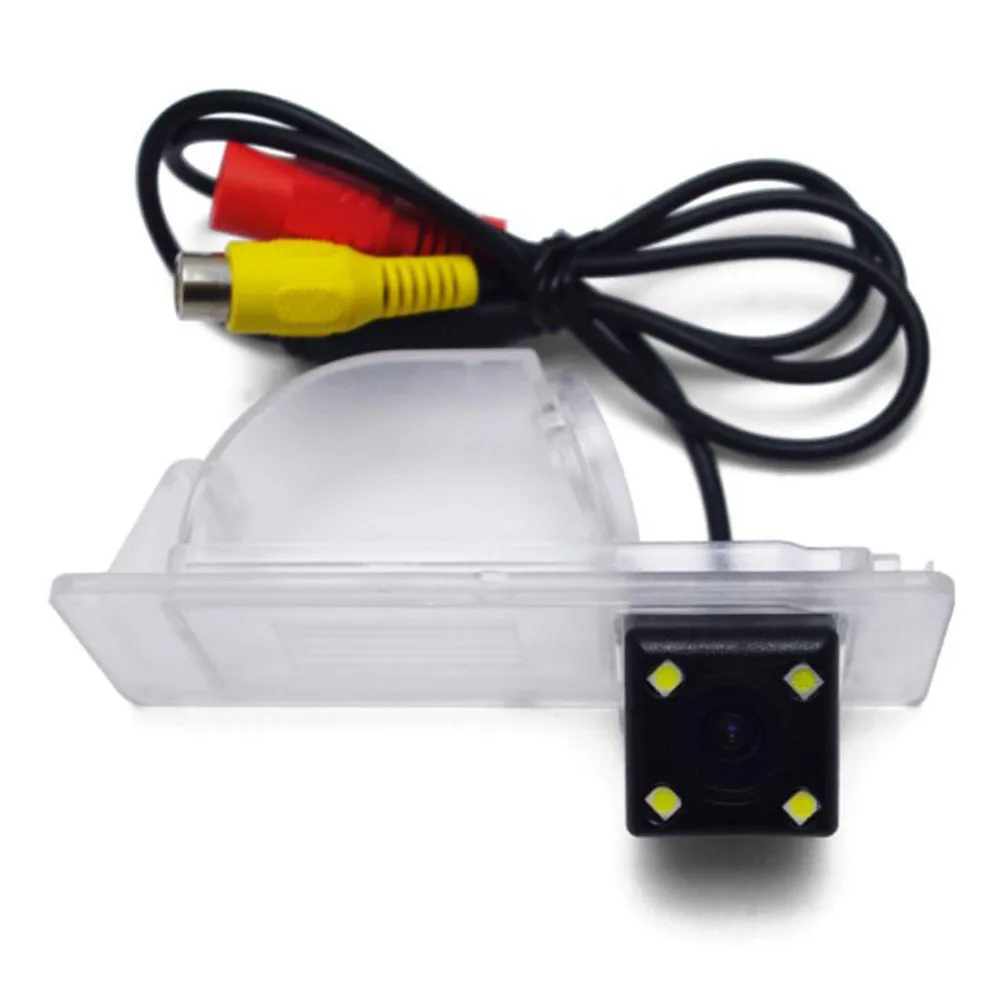HD CCD автомобильный резервный светодиодный светильник камера заднего вида для