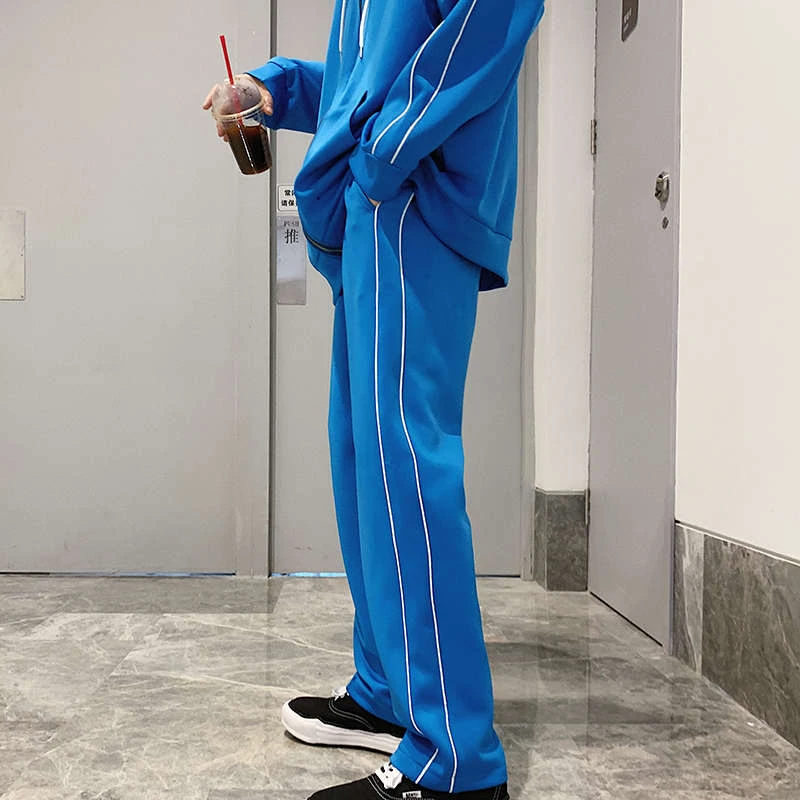 Спортивный костюм для мужчин спортивный осень 2020 мужские Модные брюки комплект