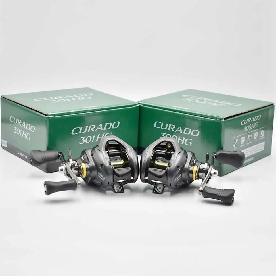 Катушка для спиннинга SHIMANO Baitcast CURADO 300/301/300HG/301HG 4 7: 1/6.6:1 5 + 1BB 18 22LB|Рыболовные
