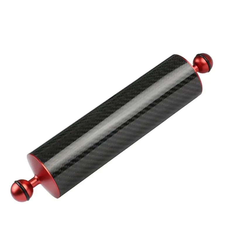 

60mm Carbon Fiber Float Buoyancy Aquatic Arm Dual Ball Floating Arm Diving Tray C7AA