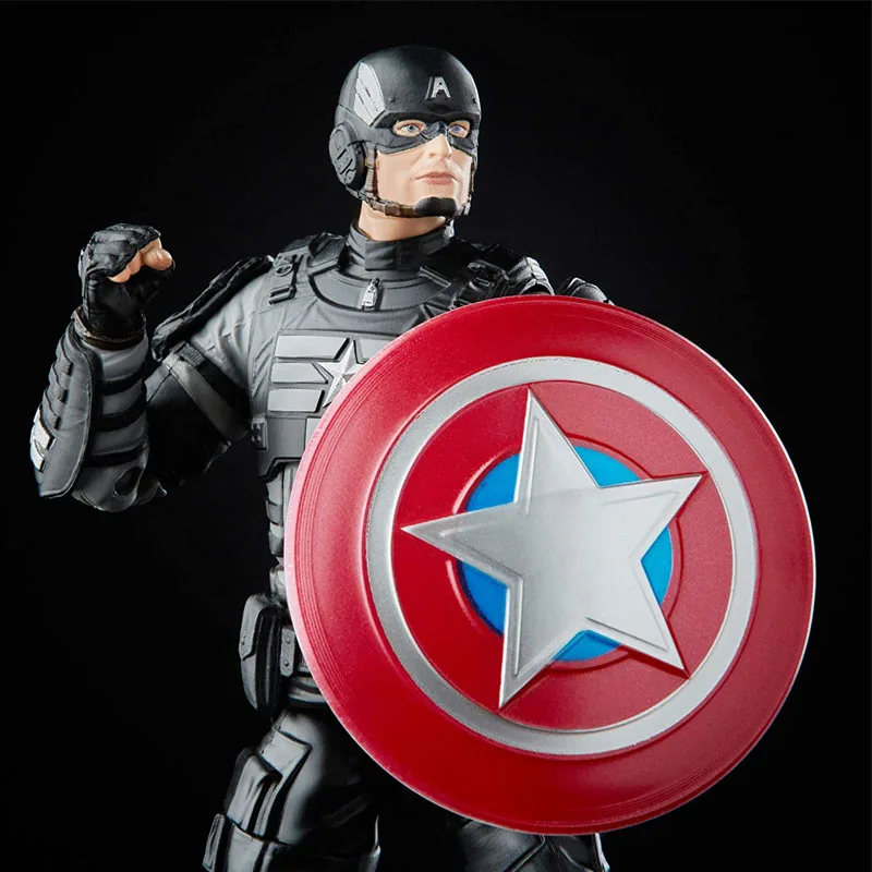 

Hasbro Marvel Avengers Legends Series Captain America 6 Inch Collection Anime Action Figures Model Birthday Gift Adult Kids Toys