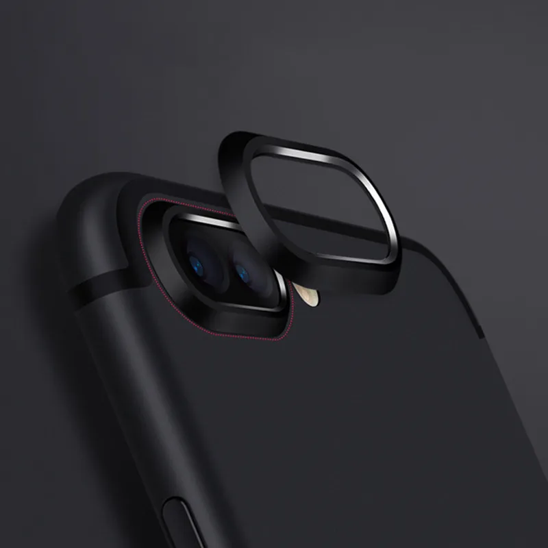 Роскошная металлическая защитная пленка для камеры кольцевой бампер iphone 7 7Plus 8 Plus