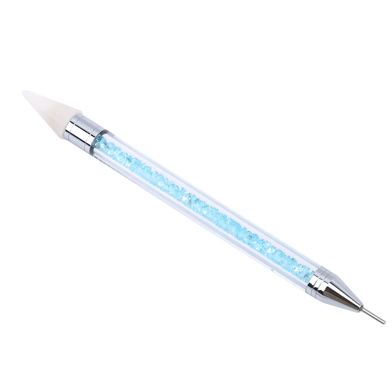 Женская двухсторонняя ручка для рисования и точечного дизайна ногтей