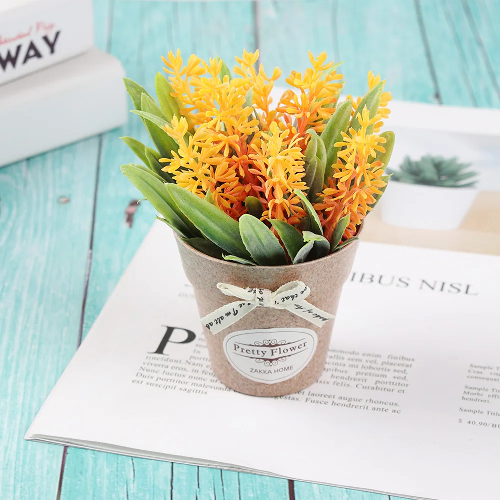 Искусственные растения декоративные Василий цветок искусственная Лаванда