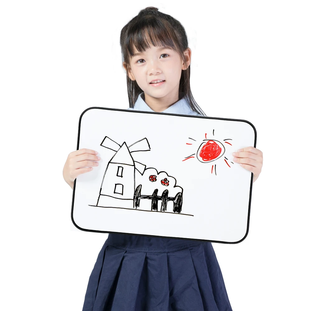 

Magnetic Bar Home Wedding Party Sign Message Notice Decorative Board Kids Learning Drawing Doodle Writing Graffiti Whiteboard