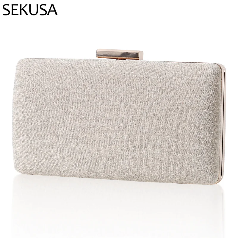 

Женский вечерний клатч, из искусственной кожи, с цепочкой, мини-сумка через плечо